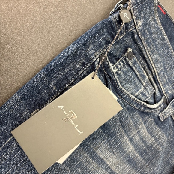 NWT  7 For All Mankind Dojo Flared Jean 31/33 - Picture 11 of 13